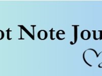 A Jot Note Journal for Writers